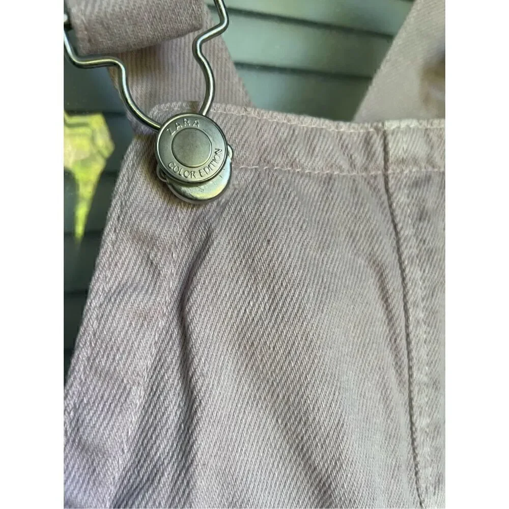 NWT Zara Girl’s Light Purple Denim Shorts Size 18/24 Monghs